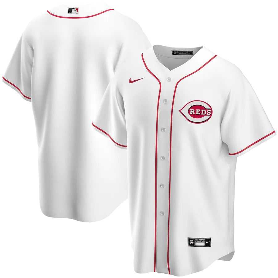 Men's Cincinnati Reds Nike White Home Replica Team Jersey