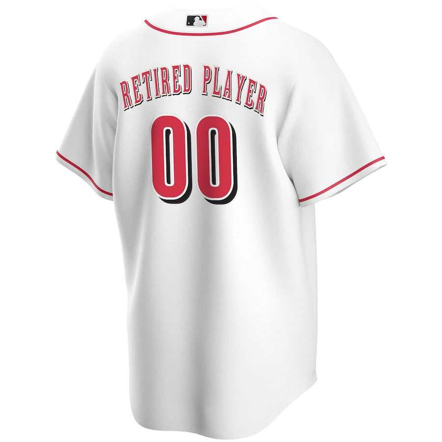Men's Cincinnati Reds Nike White Home Pick-A-Player Retired Roster Replica Jersey