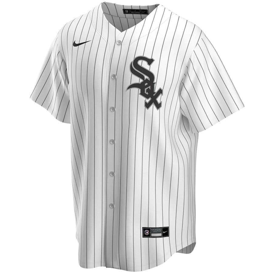 Men's Chicago White Sox Eloy Jimenez Nike White Home Replica Player Name Jersey