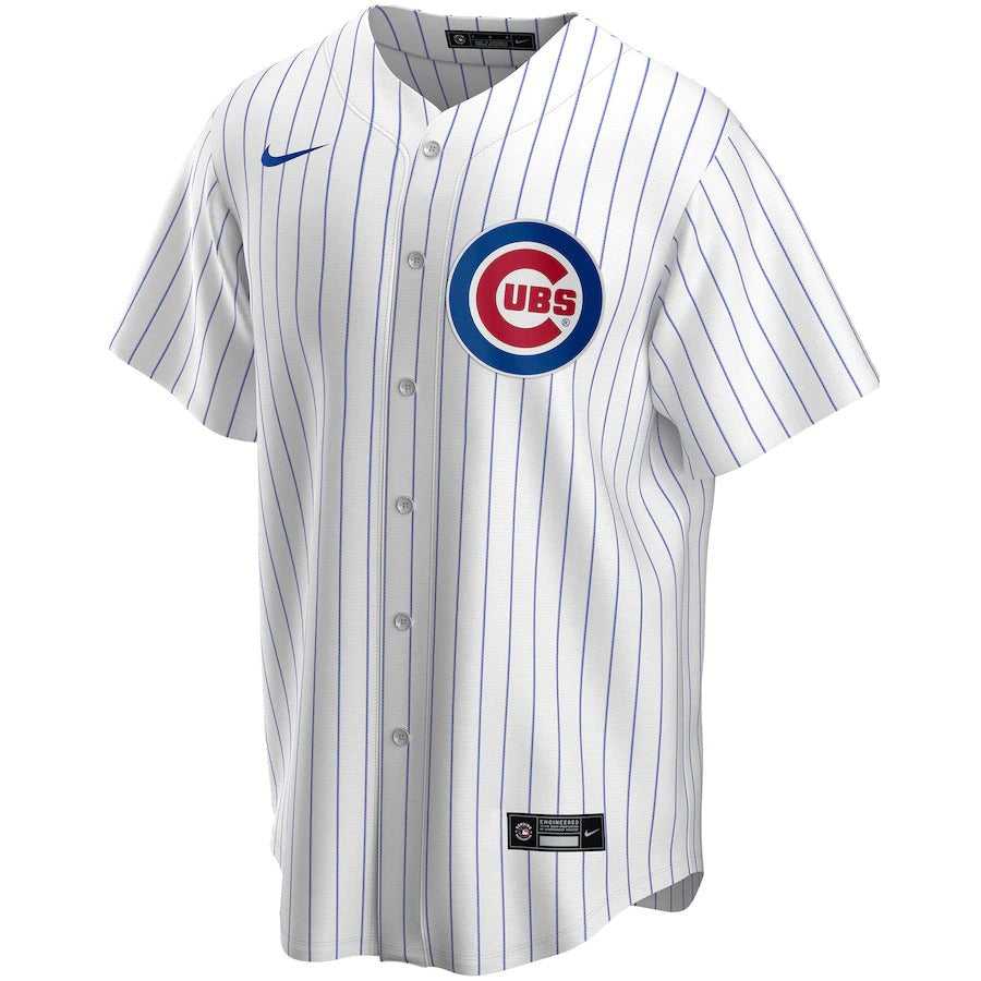 Men's Chicago Cubs Nike White Home Pick-A-Player Retired Roster Replica Jersey