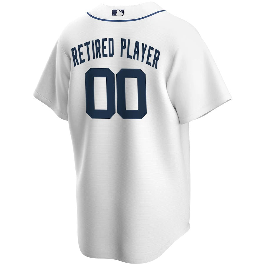 Men's Detroit Tigers Nike White Home Pick-A-Player Retired Roster Custom Replica Jersey