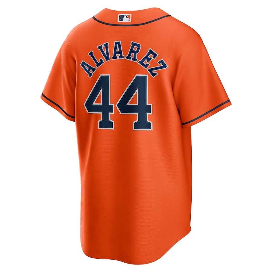 Men's Houston Astros Yordan Álvarez Nike Orange Alternate Replica Player Jersey