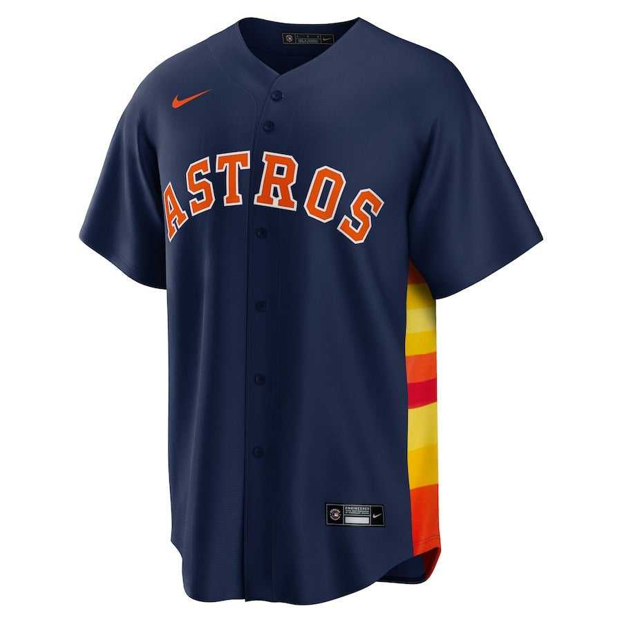 Men's Houston Astros Zack Greinke Nike Navy Alternate Replica Player Jersey