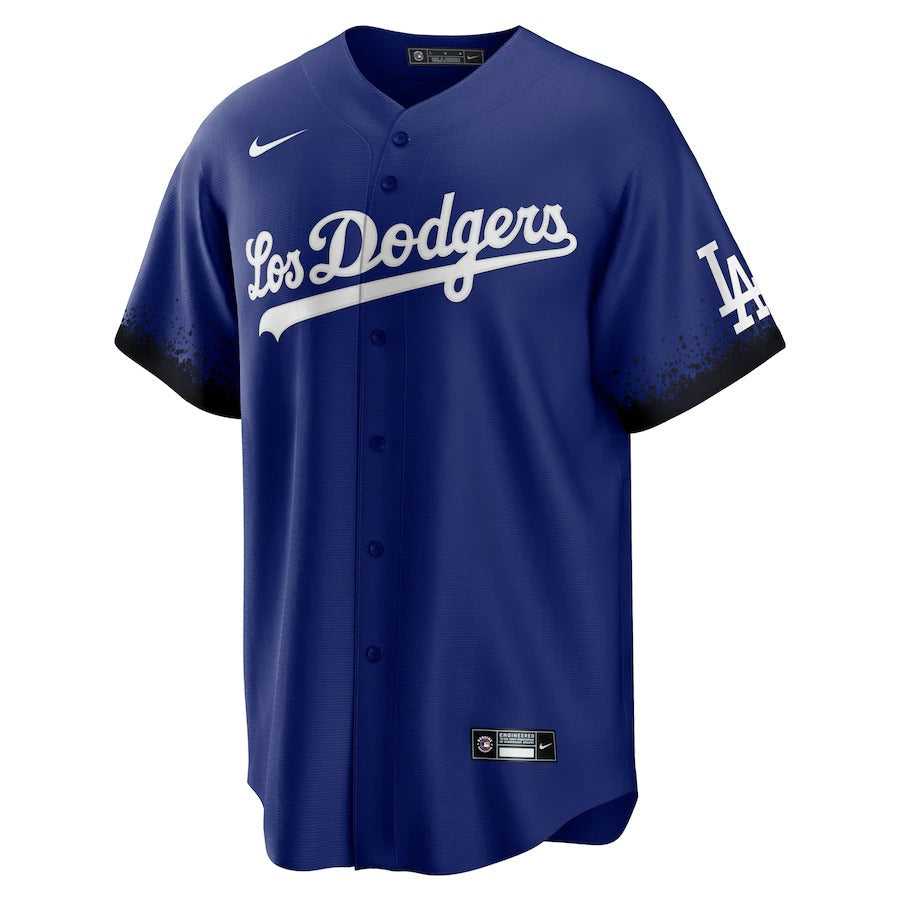 Men's Los Angeles Dodgers Nike Royal 2021 City Connect Replica Jersey
