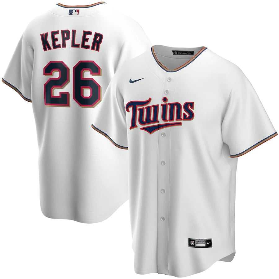 Men's Minnesota Twins Max Kepler Nike White Home Replica Player Jersey