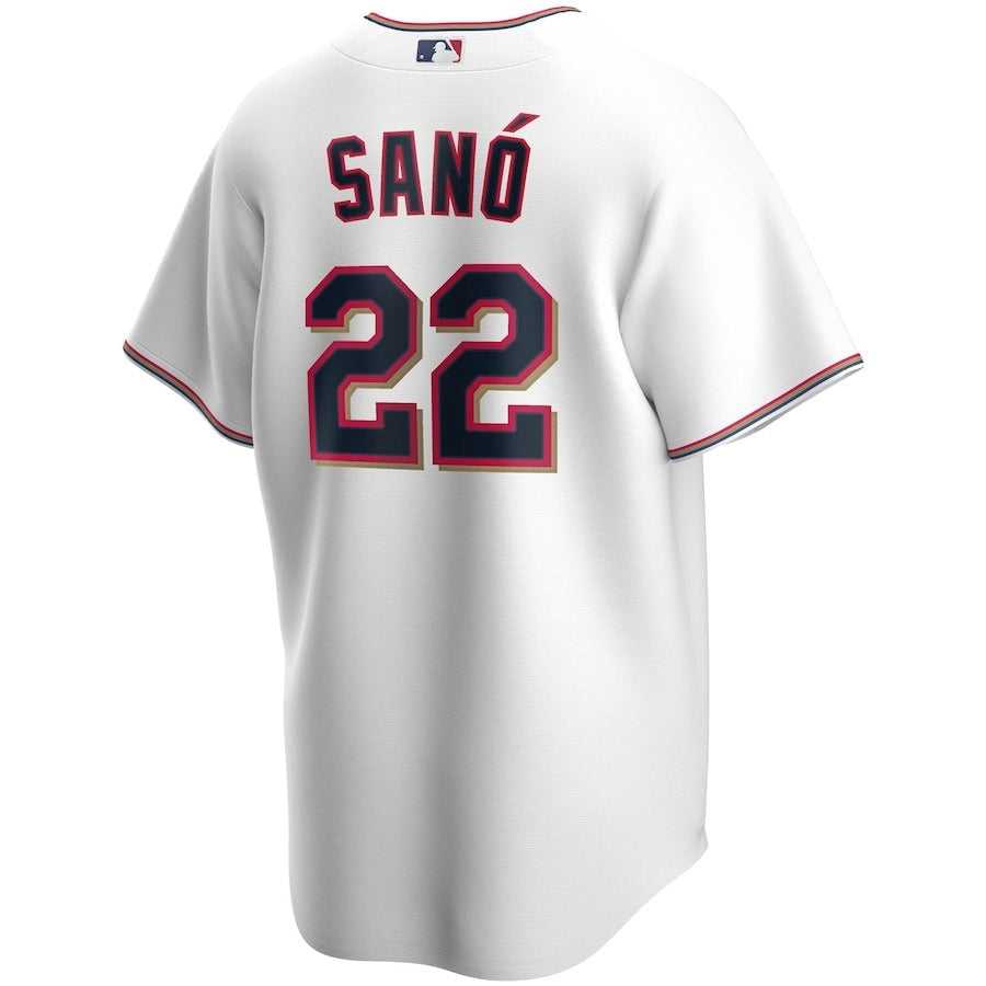Men's Minnesota Twins Miguel Sano Nike White Home Replica Player Name Jersey