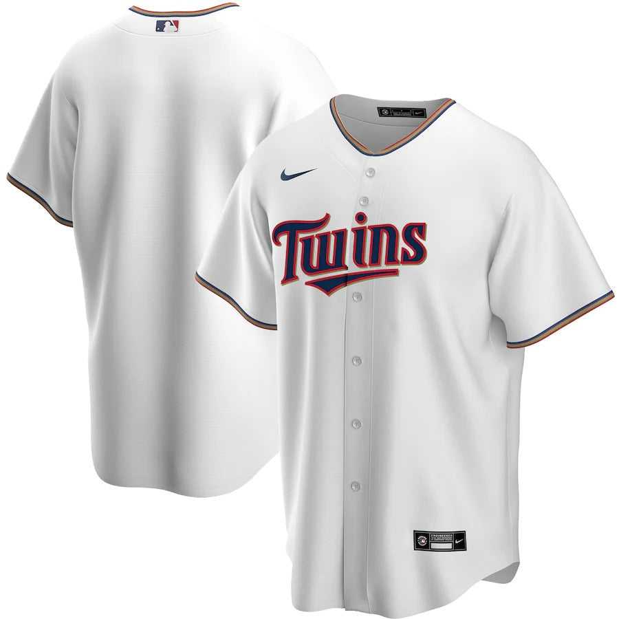 Men's Minnesota Twins Nike White Home Replica Team Jersey