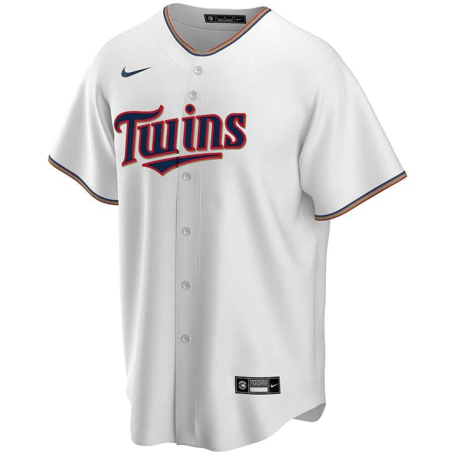 Men's Minnesota Twins Nike White Home Replica Team Jersey