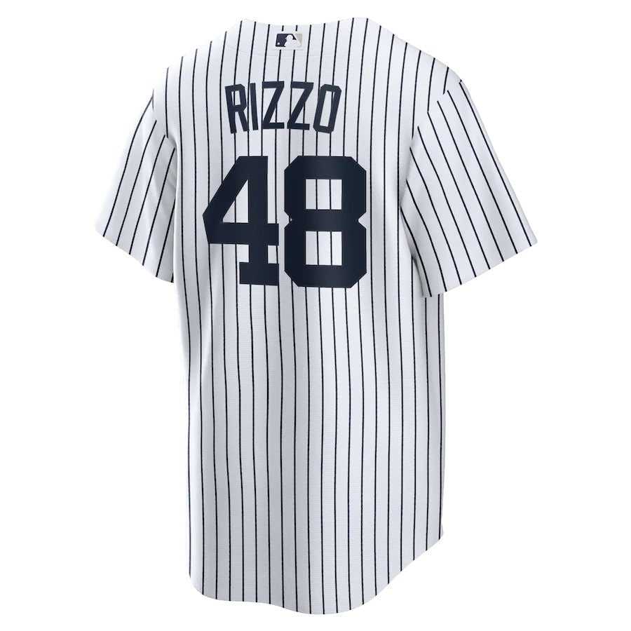 Men's New York Yankees Anthony Rizzo Nike White Home Official Replica Player Jersey