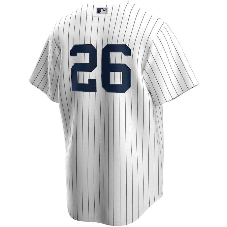 Men's New York Yankees DJ LeMahieu Nike White Home Replica Player Name Jersey