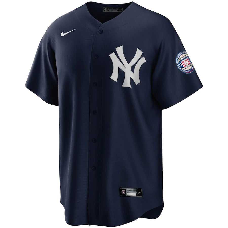 Men's New York Yankees Derek Jeter Nike Navy 2020 Hall of Fame Induction Alternate Replica Player Jersey