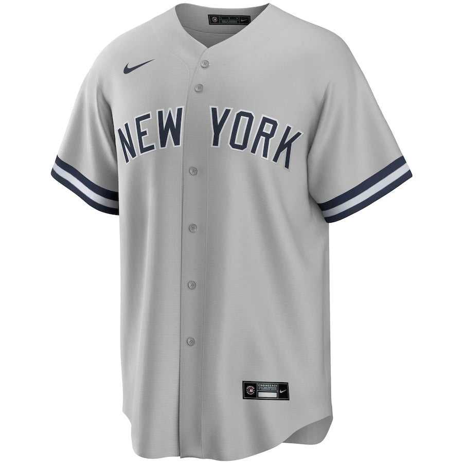 Men's New York Yankees Gary Sanchez Nike Gray Road Replica Player Name Jersey
