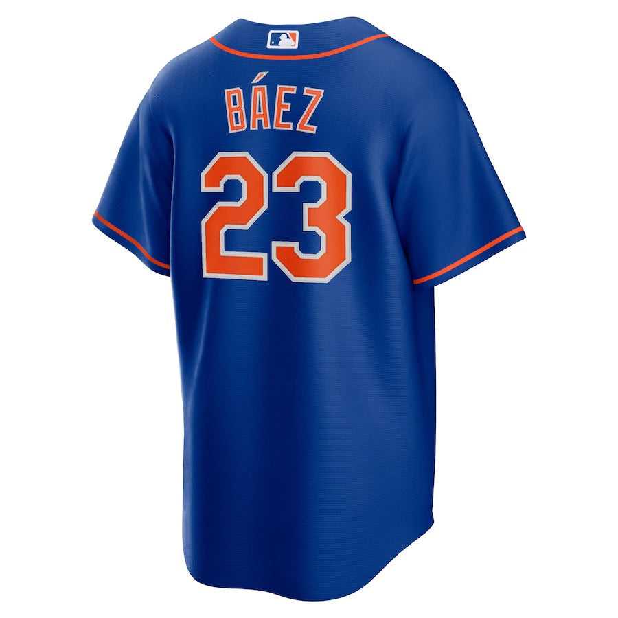 Men's New York Mets Javier Báez Nike Royal Alternate Official Replica Player Jersey