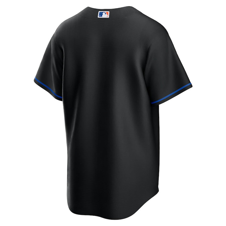 Men's New York Mets Nike Black 2022 Alternate Replica Team Jersey