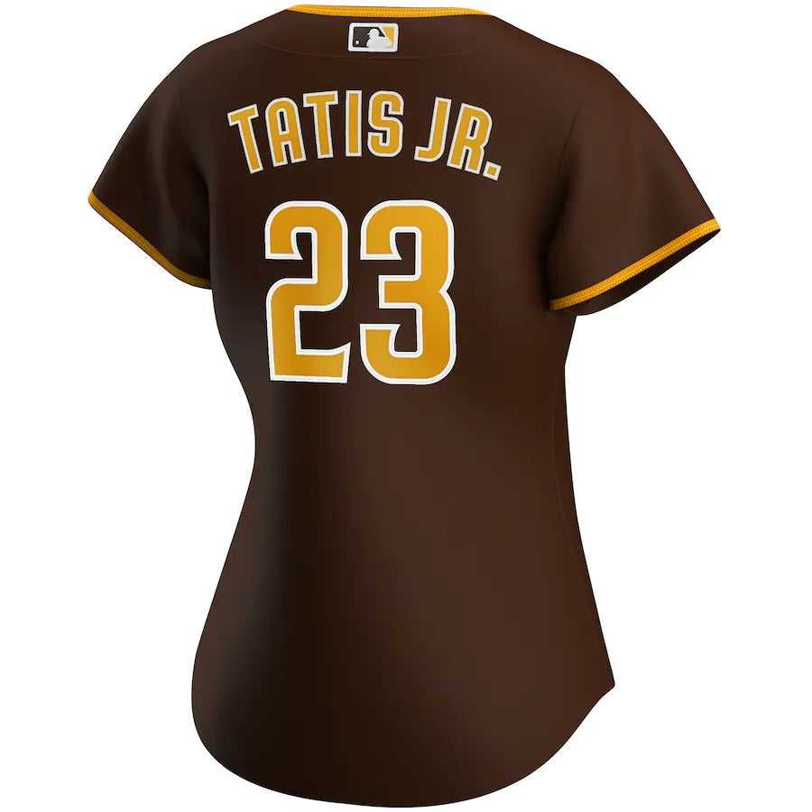Women's San Diego Padres Fernando Tatís Jr. Nike Brown Road Replica Player Jersey