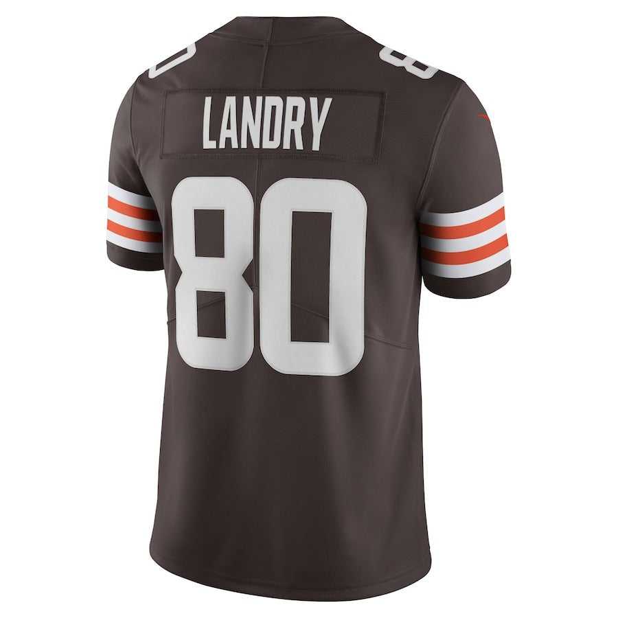 Men's Cleveland Browns Jarvis Landry Nike Brown Vapor Limited Player Jersey