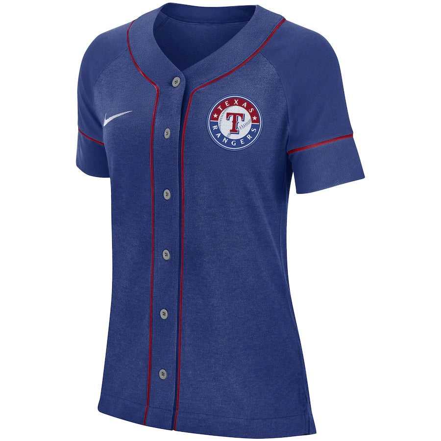 Women's Texas Rangers Nike Royal Classic Baseball Jersey
