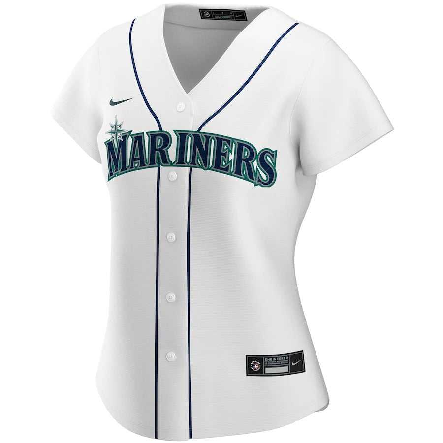 Women's Seattle Mariners Nike White Home Replica Team Jersey