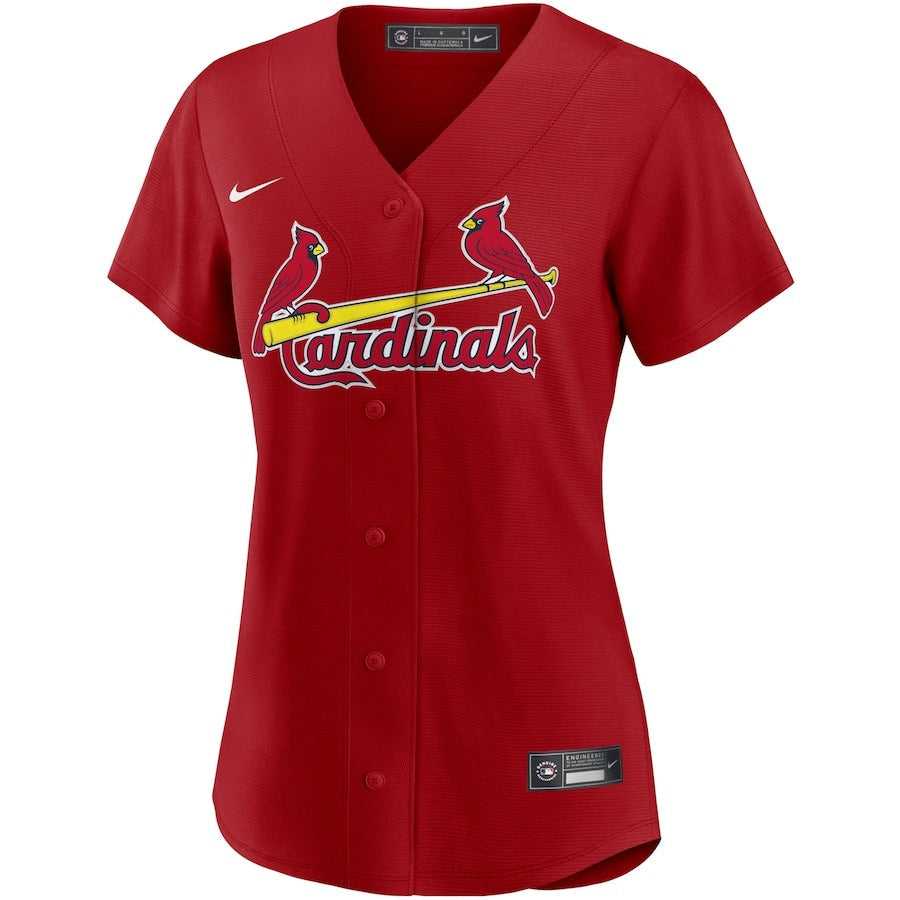 Women's St. Louis Cardinals Nolan Arenado Nike Red Alternate Replica Player Jersey