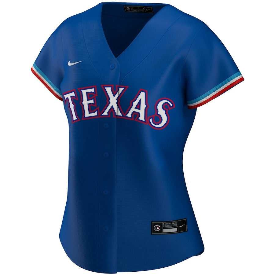 Women's Texas Rangers Nike Royal Alternate Replica Team Jersey