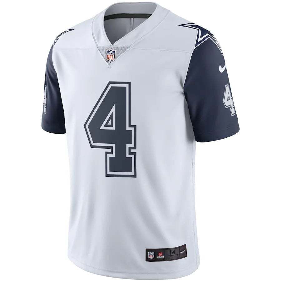 Men's Dallas Cowboys Dak Prescott Nike Color Rush Vapor Limited Jersey