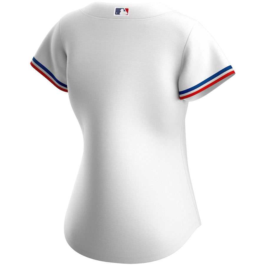 Women's Texas Rangers Nike White Home Replica Team Jersey