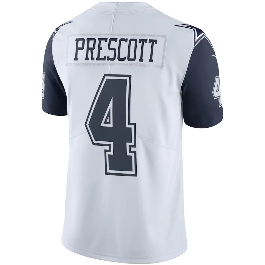 Men's Dallas Cowboys Dak Prescott Nike Color Rush Vapor Limited Jersey