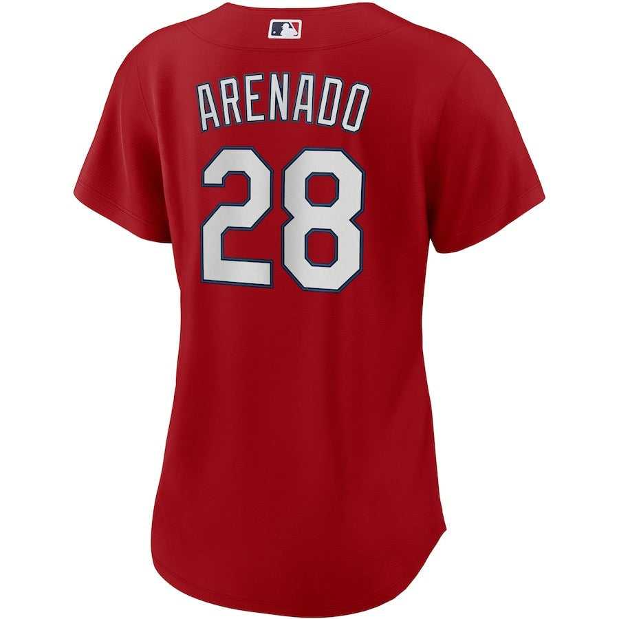 Women's St. Louis Cardinals Nolan Arenado Nike Red Alternate Replica Player Jersey