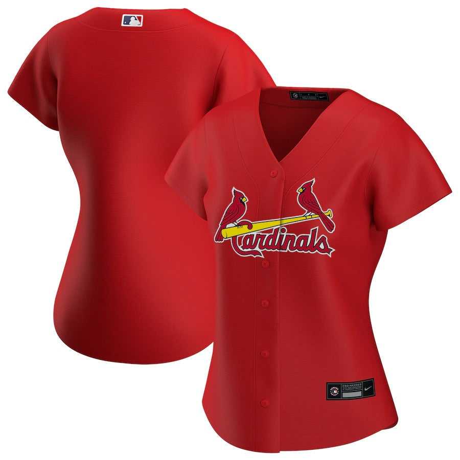 Women's St. Louis Cardinals Nike Red Alternate Replica Team Jersey