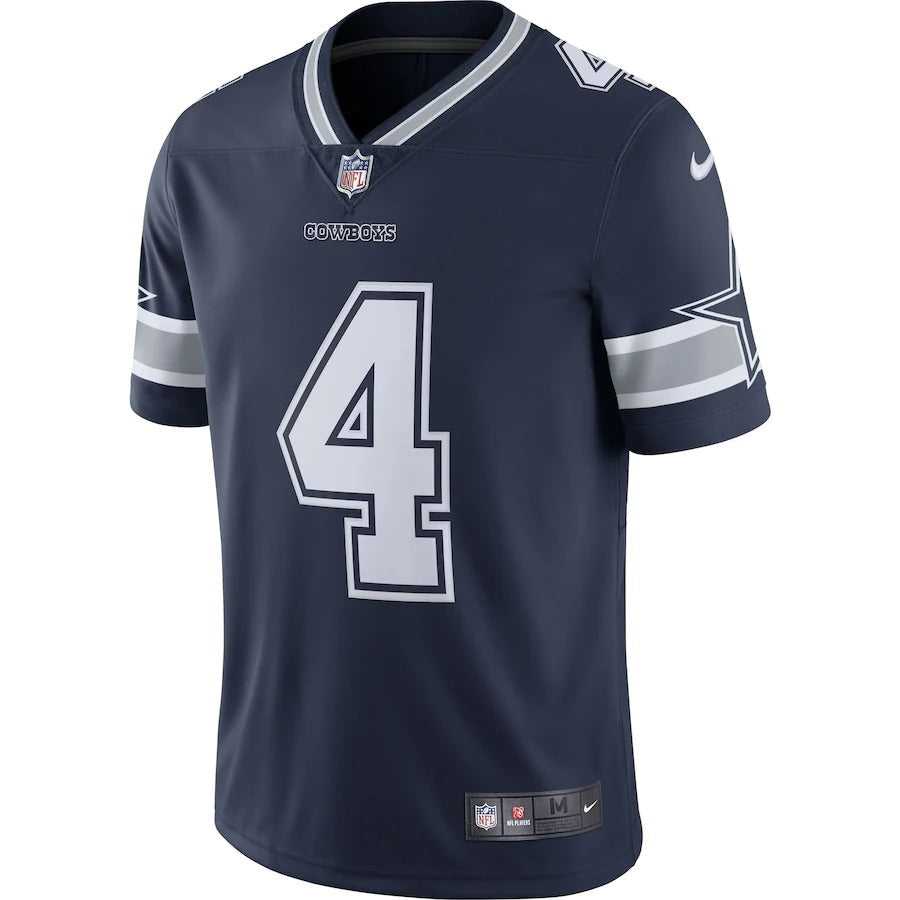 Men's Dallas Cowboys Dak Prescott Nike Color Rush Vapor Limited Jersey