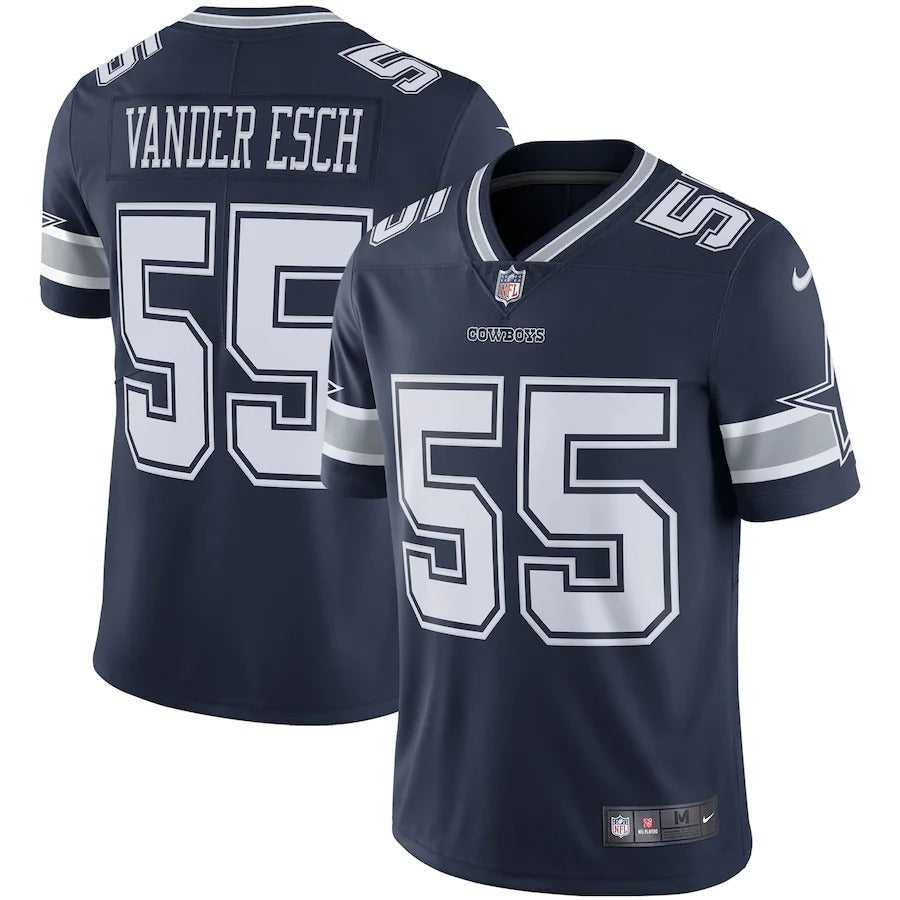 Men's Dallas Cowboys Leighton Vander Esch Nike Vapor Limited Player Jersey