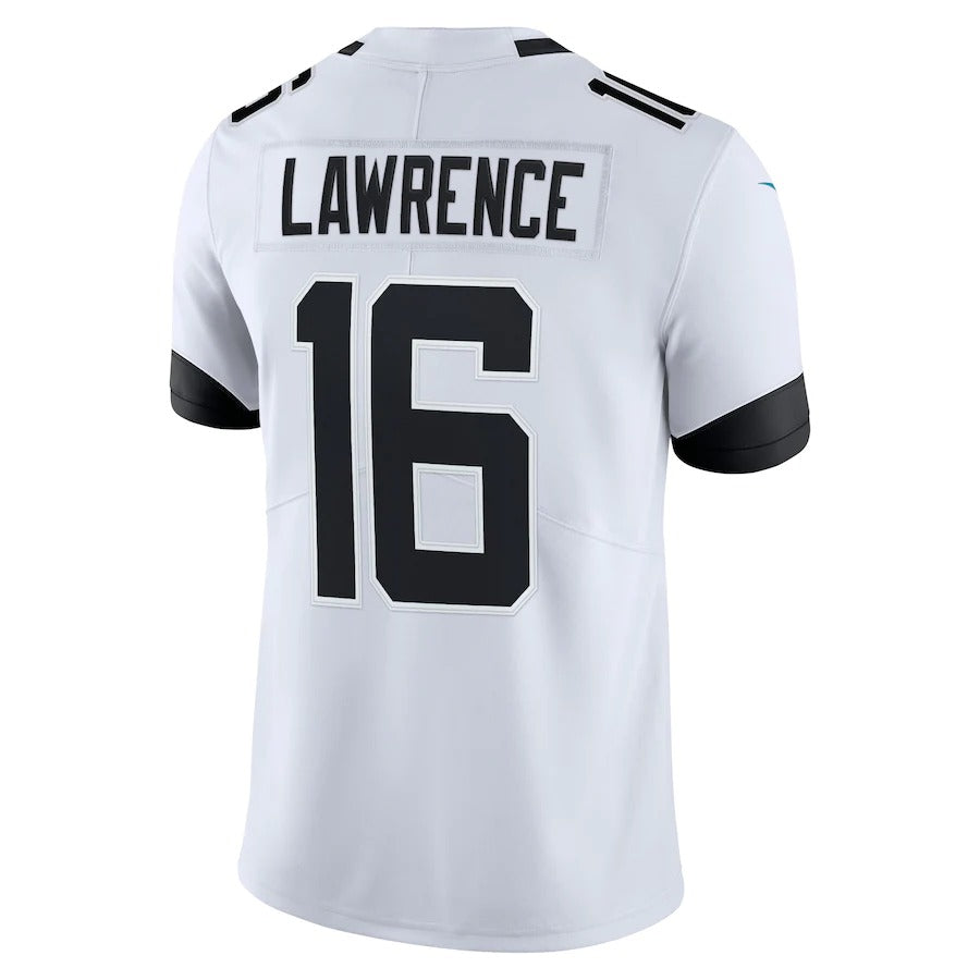 Men's Jacksonville Jaguars Trevor Lawrence Nike White Vapor Limited Jersey