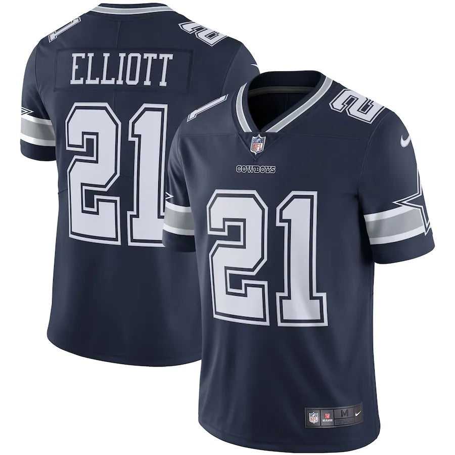 Men's Dallas Cowboys Ezekiel Elliott Nike Vapor Limited Jersey