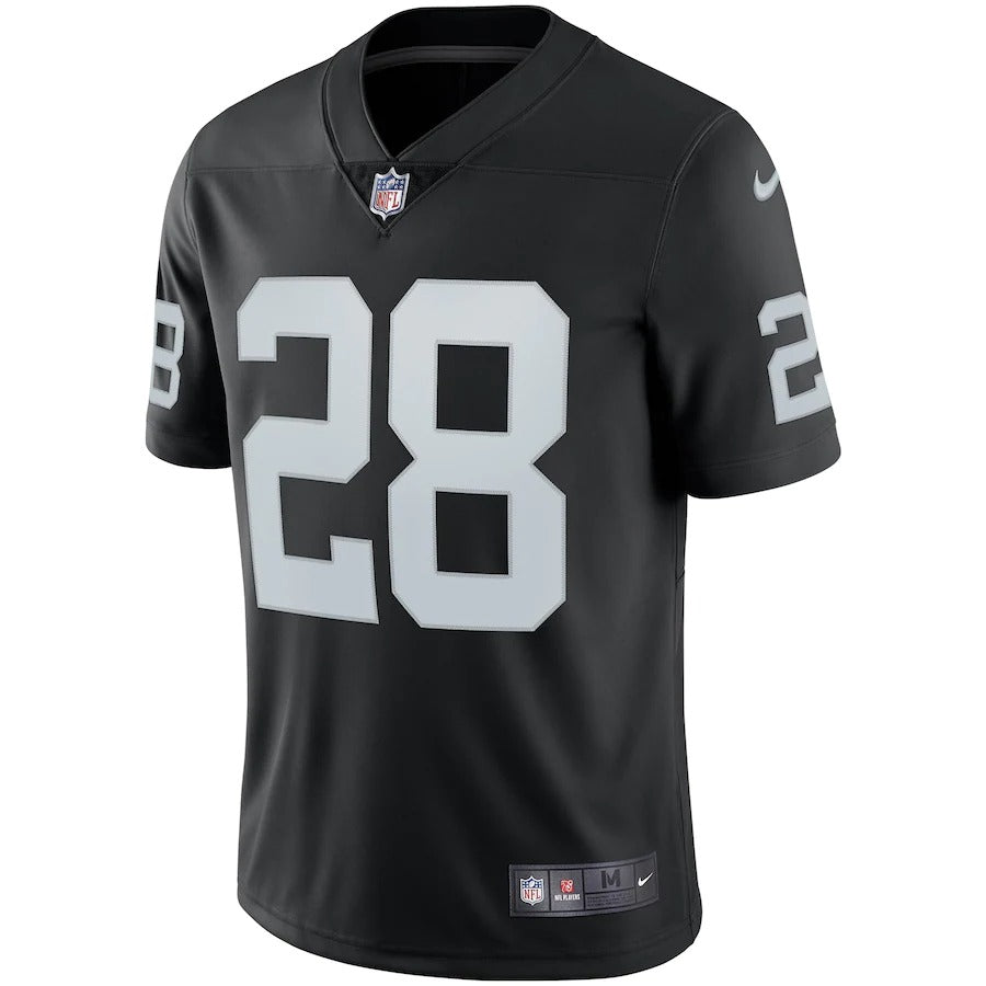 Men's Las Vegas Raiders Josh Jacobs Nike Black Vapor Limited Jersey