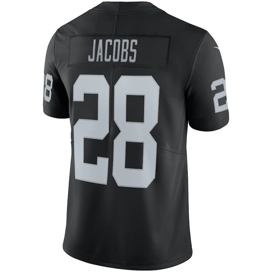 Men's Las Vegas Raiders Josh Jacobs Nike Black Vapor Limited Jersey