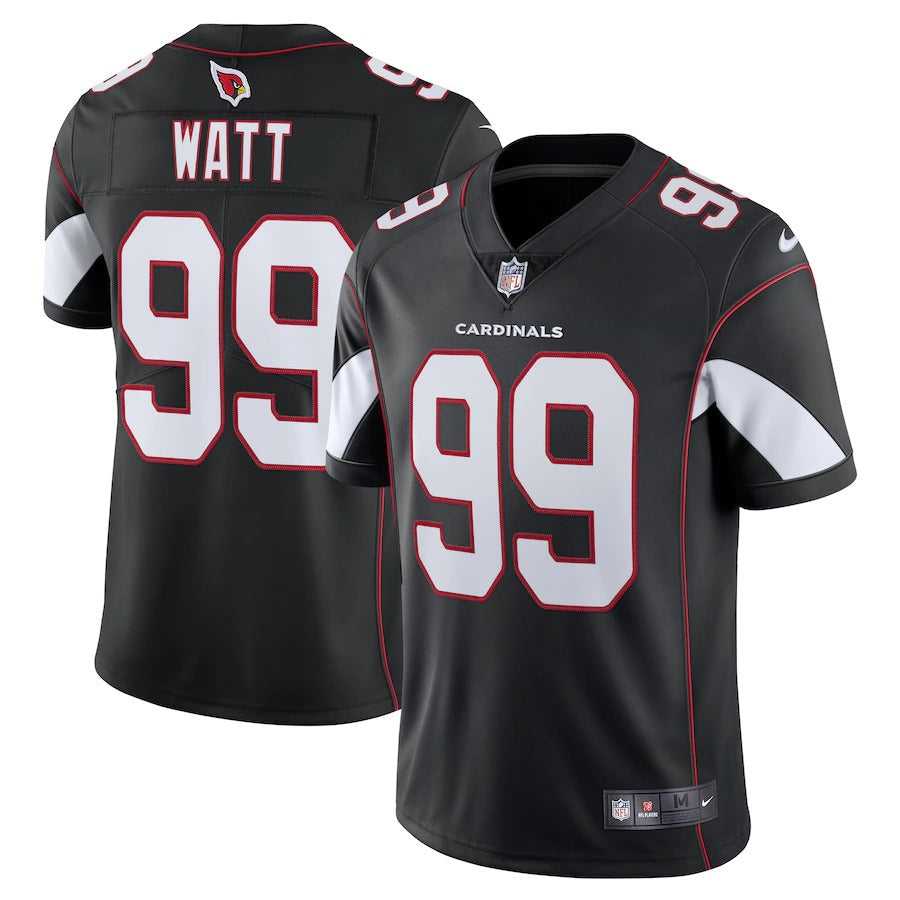 Men's Arizona Cardinals J.J. Watt Nike Cardinal Vapor Limited Jersey